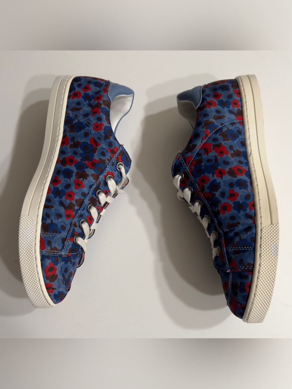 Coach Women Sneakers Porter Casual Walking Comfort Floral textile Shoe Size 8.5 - Picture 6 of 10